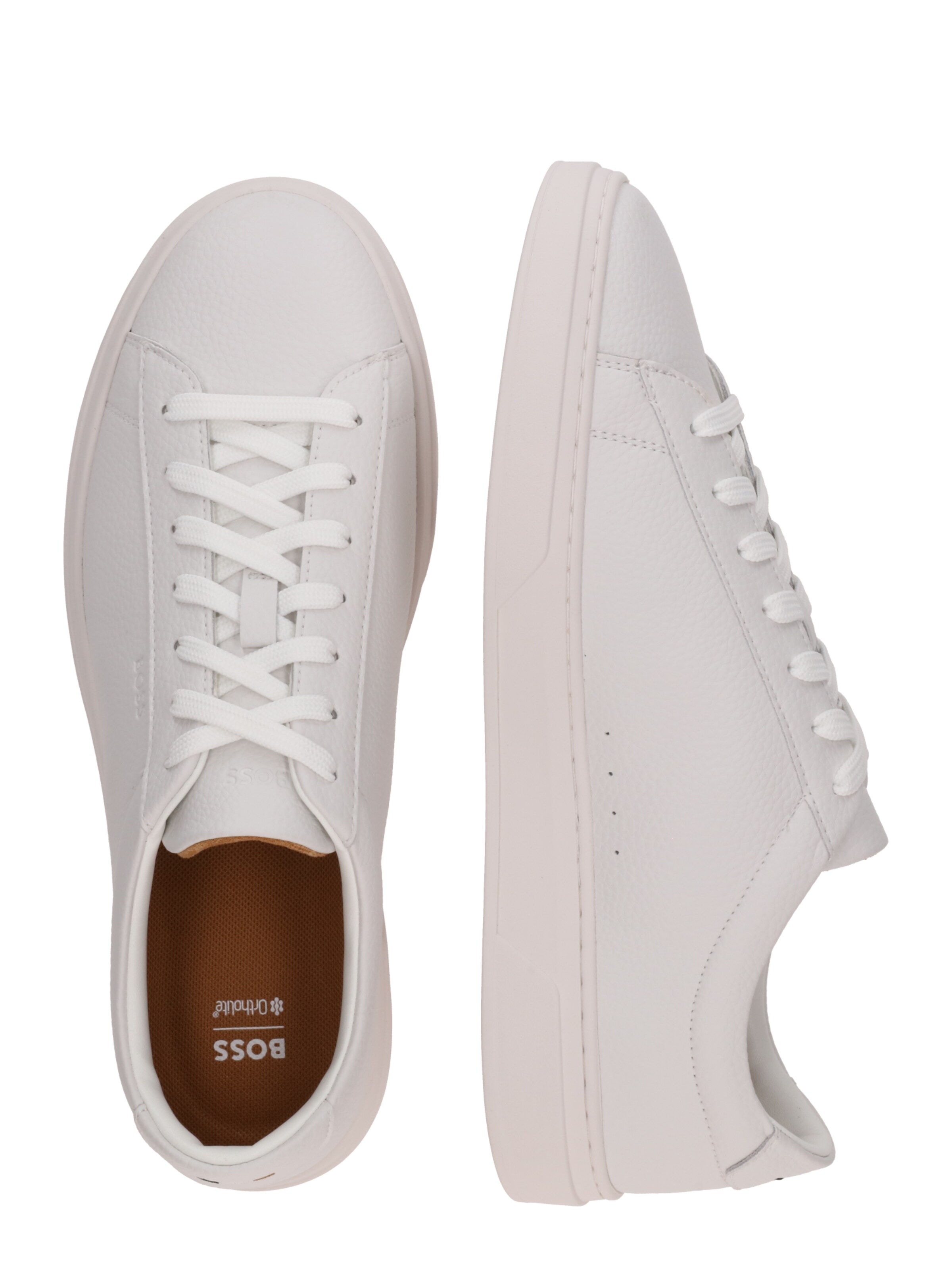 BOSS Låg sneaker 'Kieran' i vit