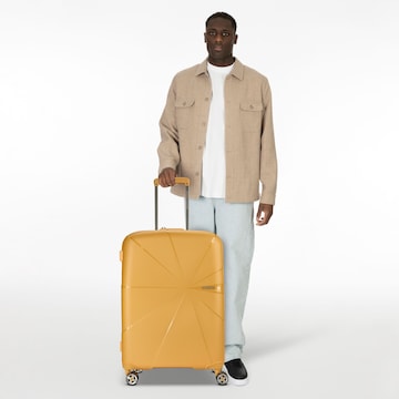 American Tourister Trolley 'Starvibe' in Gelb