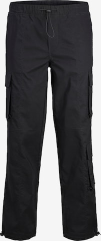 JACK & JONES - regular Pantalón cargo 'Bill Virgo' en negro: frente