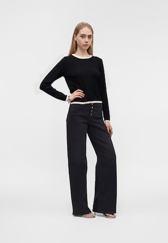 ONLY Sweter 'ONLCONTA' w kolorze czarny
