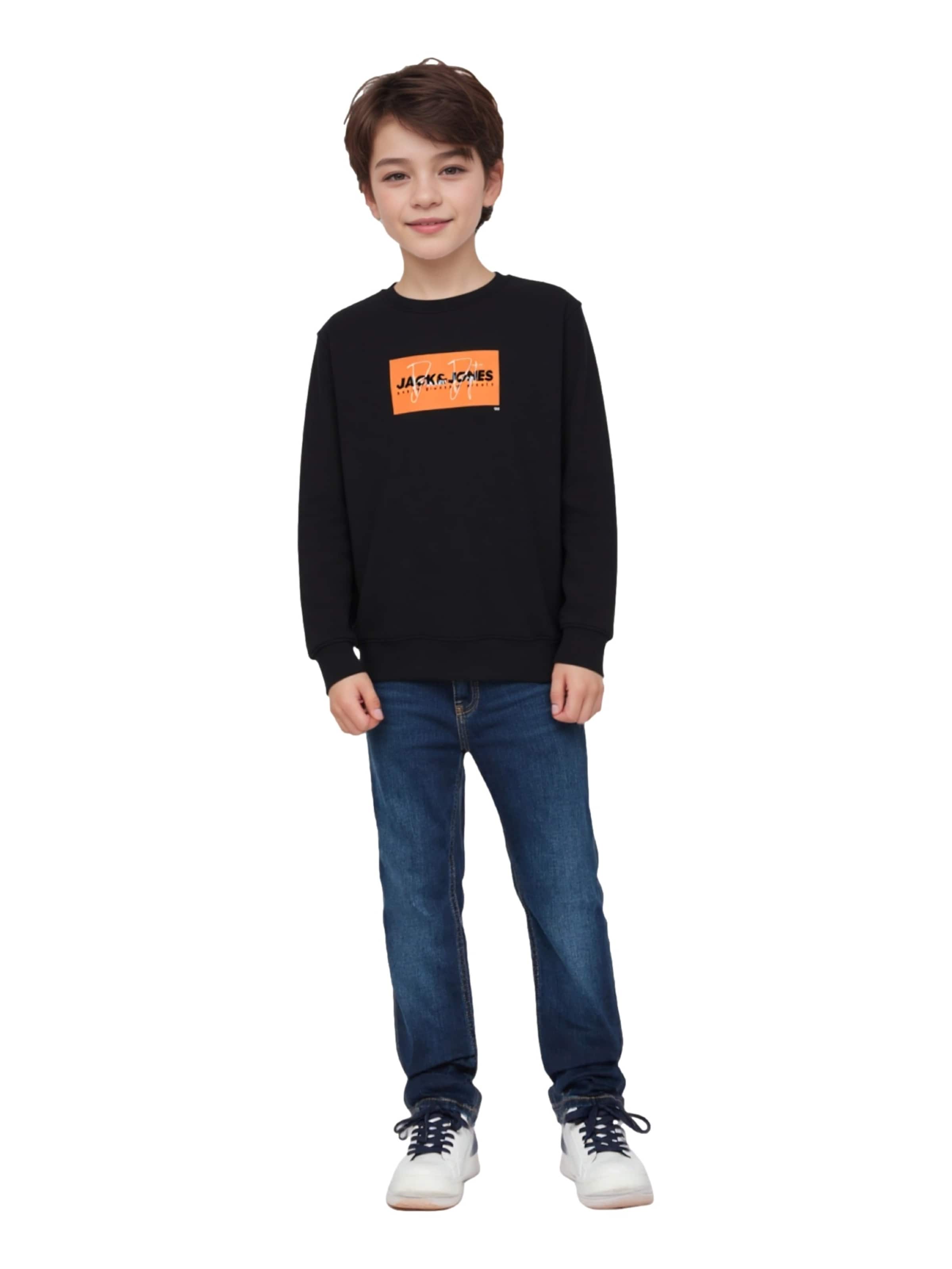 Jack & Jones Junior Свитшот 'Cole' в Черный