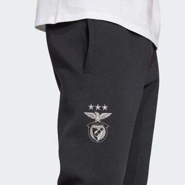 ADIDAS PERFORMANCE Tapered Sports trousers 'Benfica Seasonal' in Black