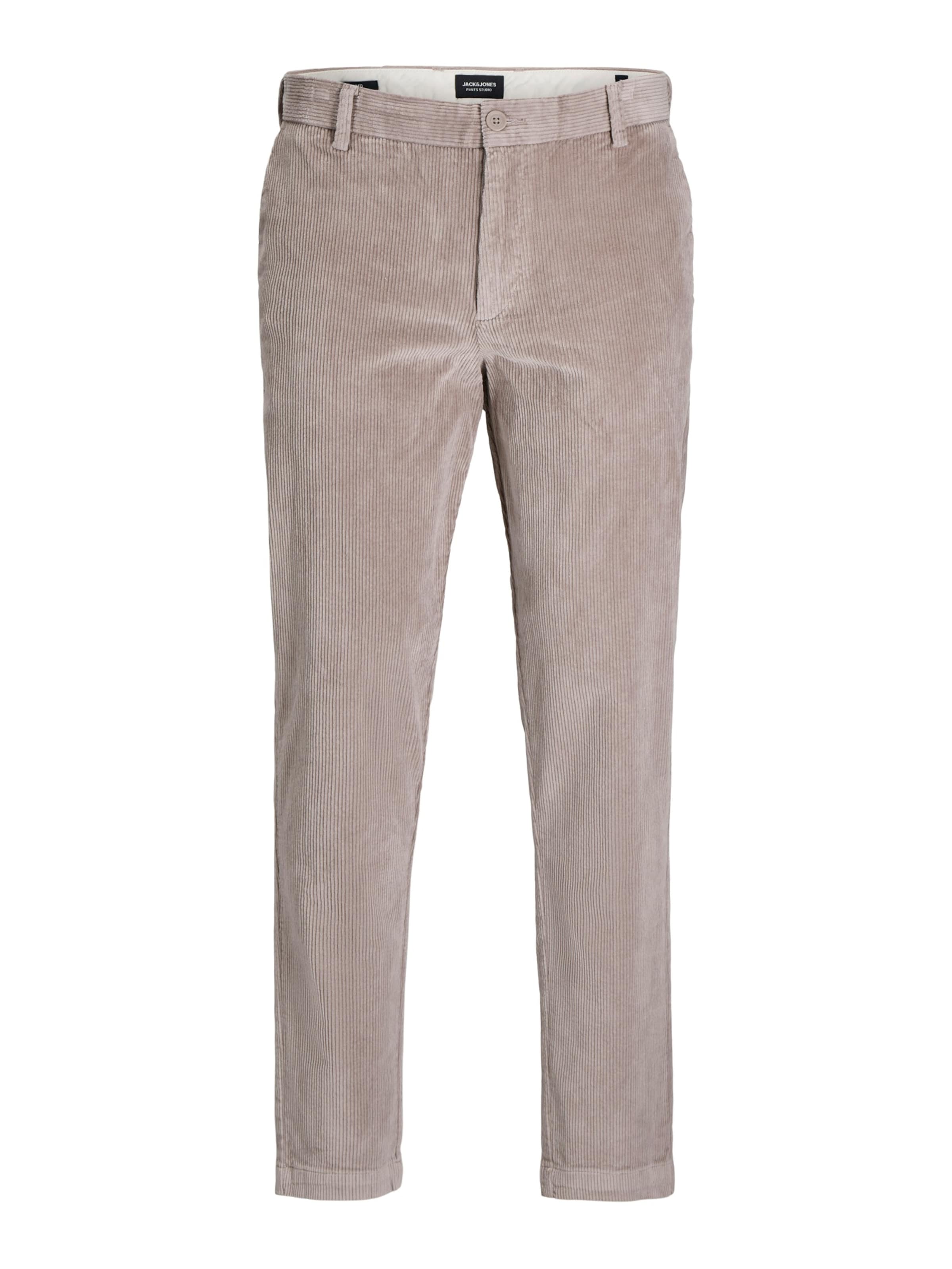 pilka JACK & JONES „Chino“ stiliaus kelnės 'JPStace': priekis