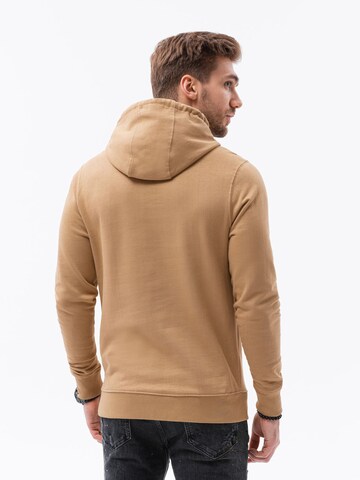 Ombre Sweatshirt 'B1147' in Brown