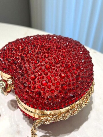Tomshop24-7 Clutch 'Herz' in Red