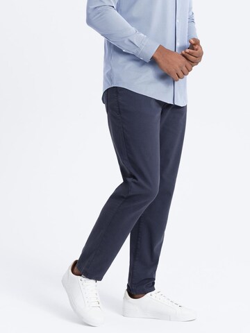 Ombre Slimfit Chino 'OM-PACP-0151' in Blauw