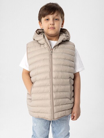 Daniel Hills - Chaleco en beige: frente