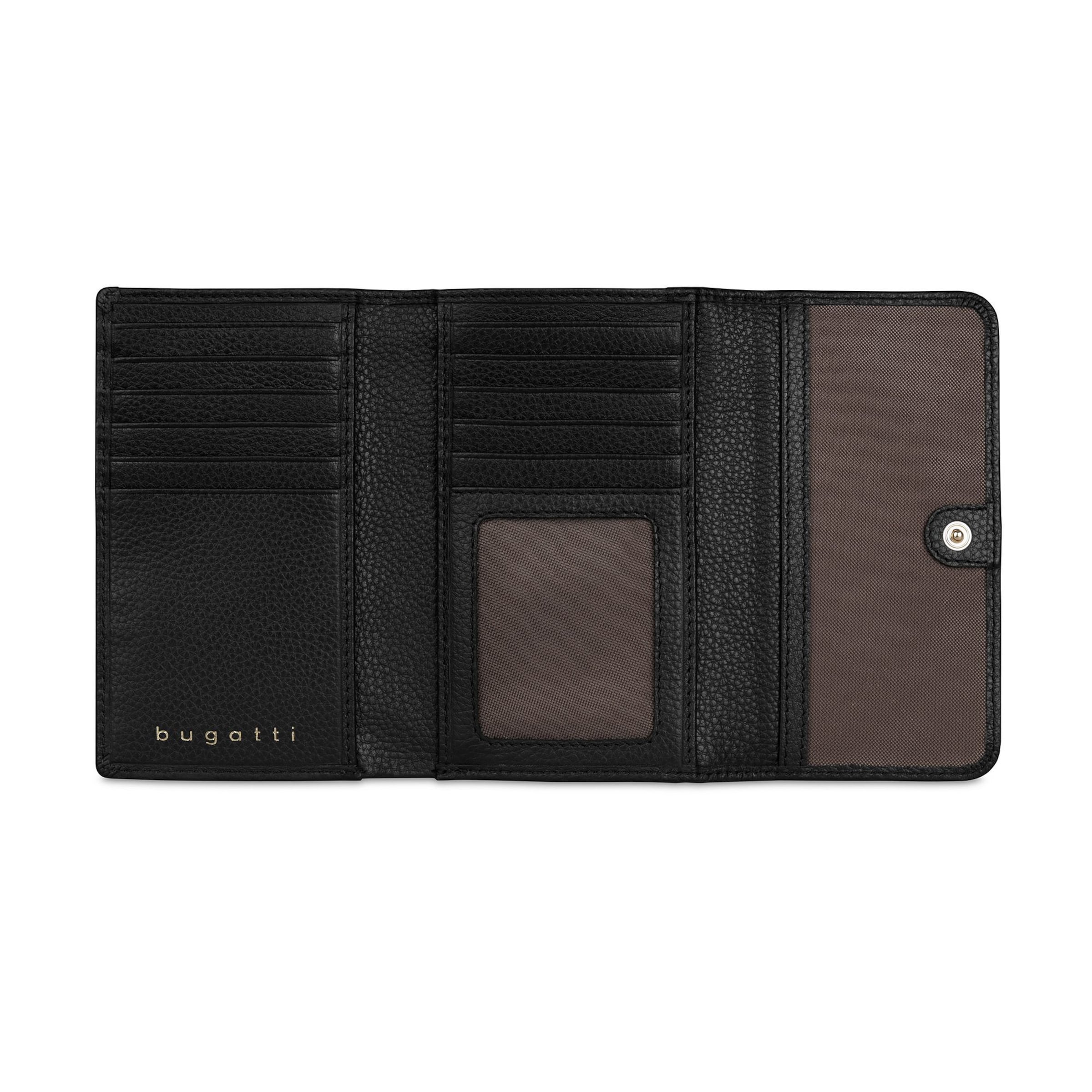 Portamonete di bugatti in nero