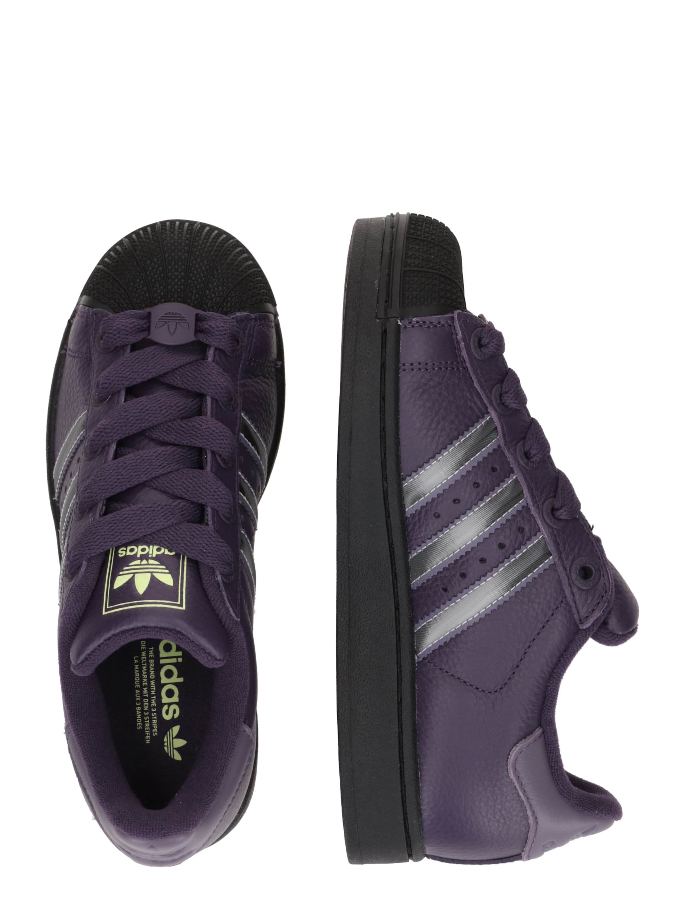 ADIDAS ORIGINALS Низкие кроссовки 'SUPERSTAR II' в Лиловый