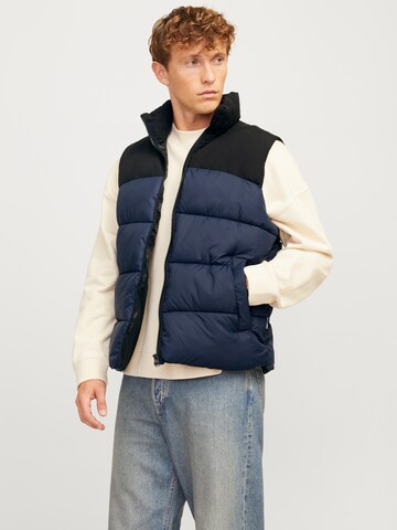 JACK & JONES Vest 'JJMoon' in Blue: front