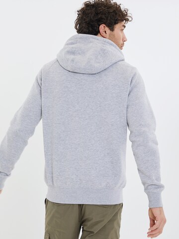 Threadbare Fleece jas in Grijs