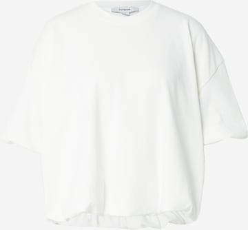 TOPSHOP Tričko 'Bubble' - Béžová: predná strana