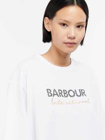 T-shirt Barbour International en blanc