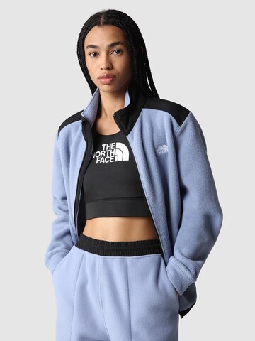 THE NORTH FACE Athletic fleece jacket in Blue: front