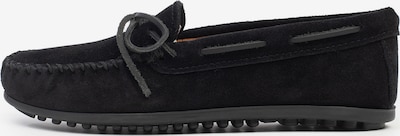 Mokasinai 'Classic Moc' iš Minnetonka, spalva – juoda, Prekių apžvalga