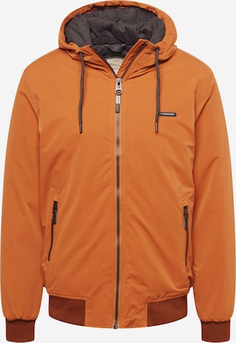 Ragwear Between-season jacket 'MADDY' in Brown: front