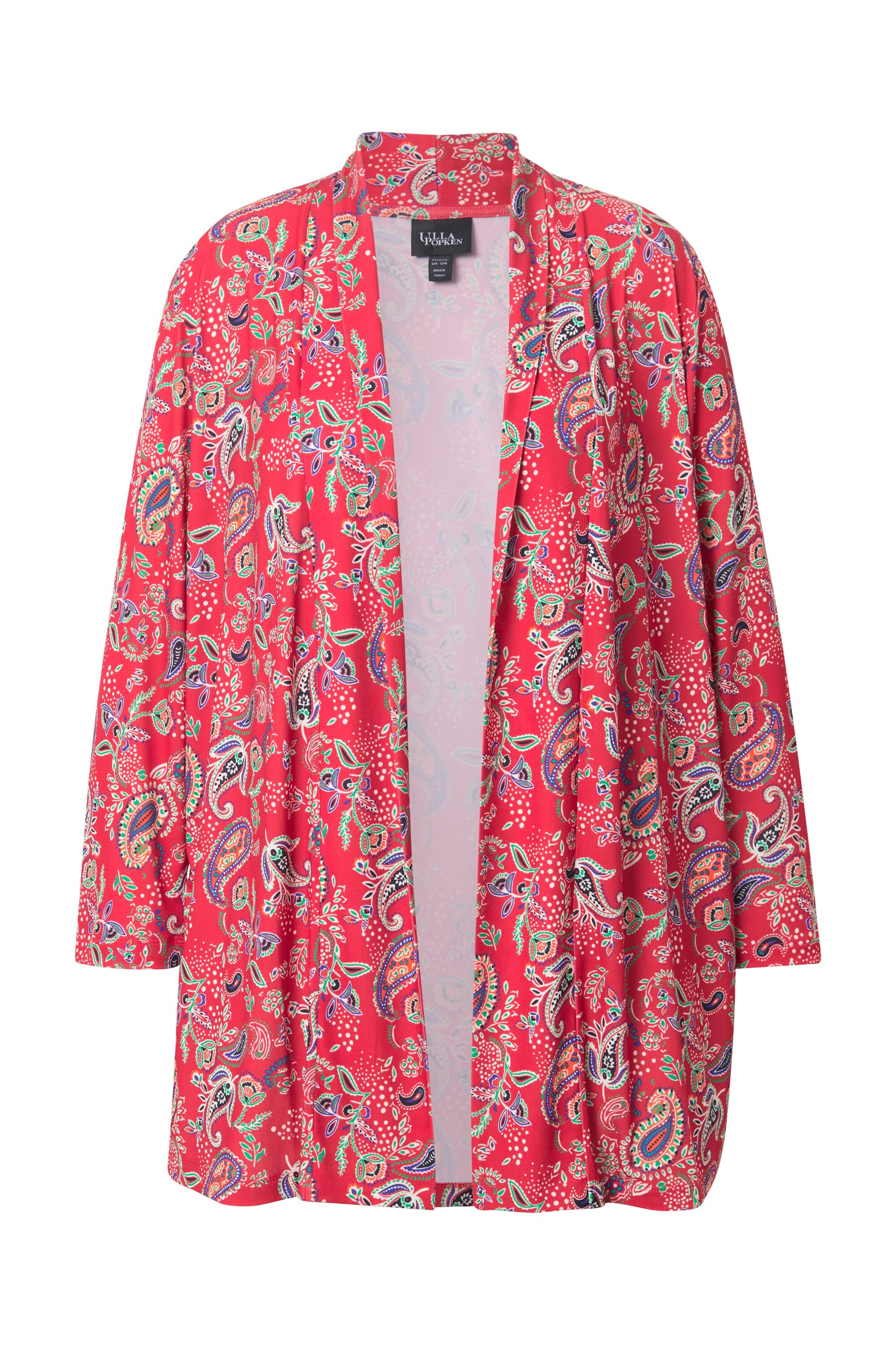 Ulla Popken Tussenjas in Rood: voorkant