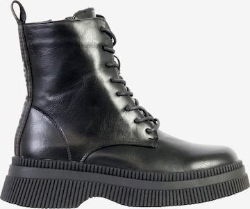 Bottines victoria en noir : devant