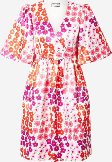 PAUL & JOE Robe 'NVICKIE' en vert / cyclamen / orange / rose / blanc, Vue avec produit