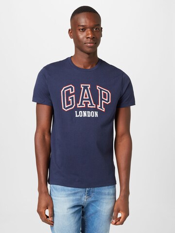 T-Shirt GAP en bleu : devant