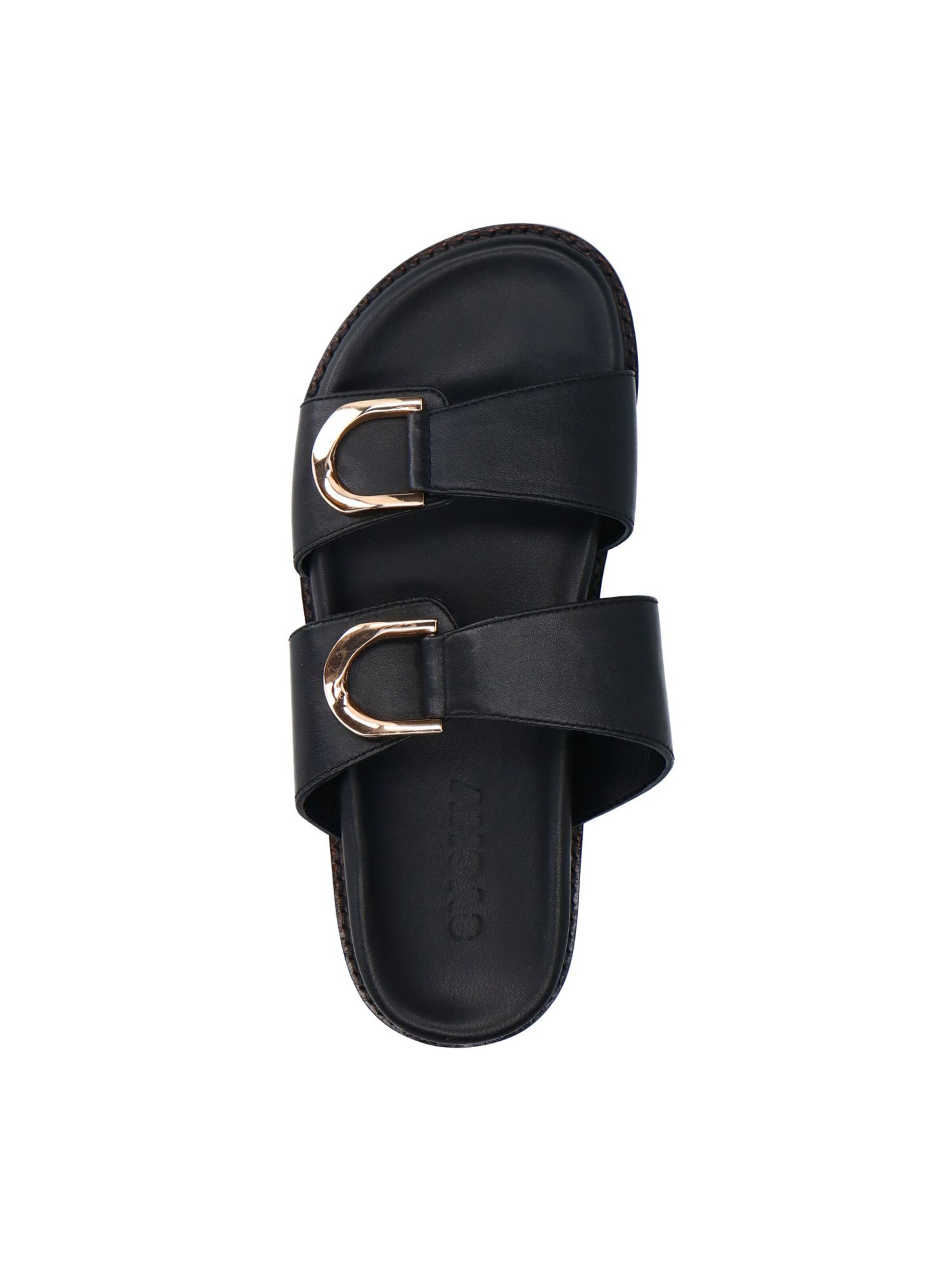 SACHA Mules in Black