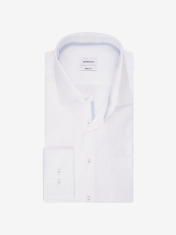 SEIDENSTICKER - Ajuste regular Camisa en blanco