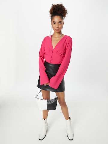 Gina Tricot Blouse 'Gunvor' in Roze