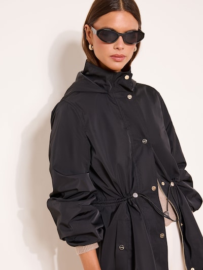 Lipsy Tussenmantel in de kleur Zwart, Productweergave