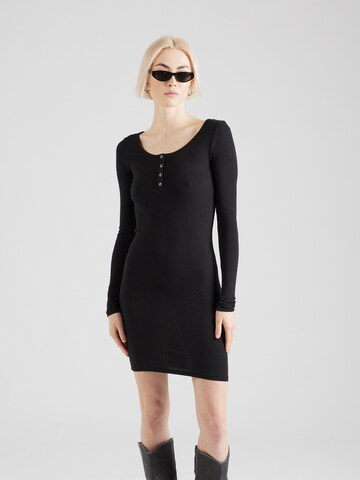 Robe 'KITTE' PIECES en noir : devant