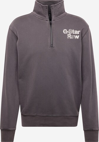 Felpa di G-Star RAW in nero: frontale