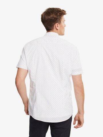 ESPRIT Slim fit Overhemd in Wit