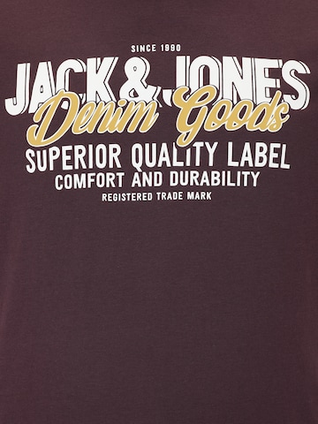 Jack & Jones Plus Μπλουζάκι σε λιλά