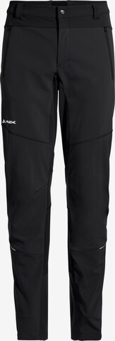 VAUDE Regular Outdoor Pants 'Larice III' in Black: front