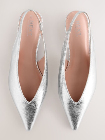Next - Zapatos destalonado 'Forever Comfort' en plata