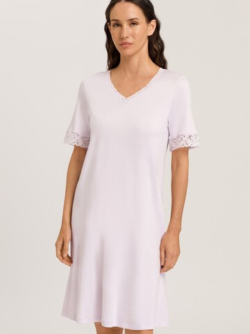 Hanro Nightgown 'Moments' in Purple: front