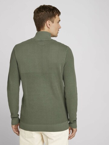 TOM TAILOR Pullover in Grün