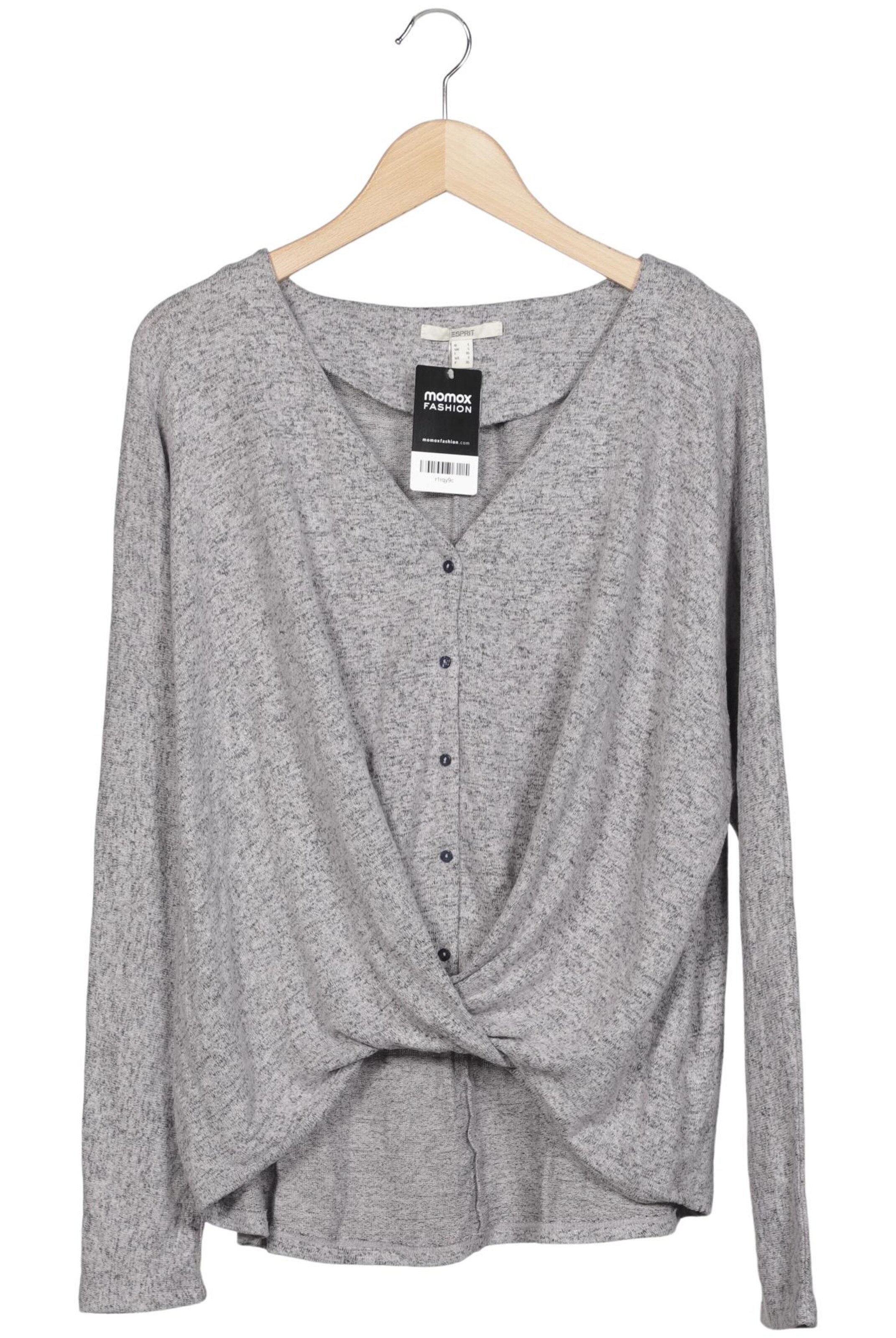 ESPRIT Sweater & Cardigan in L in Grey: front