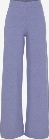 LASCANA Wide leg Pants in Purple: front