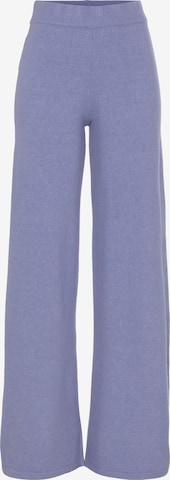 LASCANA Wide leg Pants in Purple: front