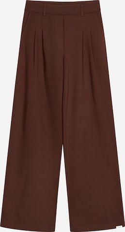 Pantalon à pince 'Miri' OH APRIL en marron : devant