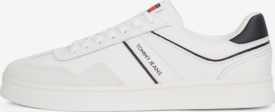 Sportbačiai be auliuko 'The Greenwich' iš Tommy Jeans, spalva – nebalintos drobės spalva / tamsiai mėlyna / raudona / juoda, Prekių apžvalga