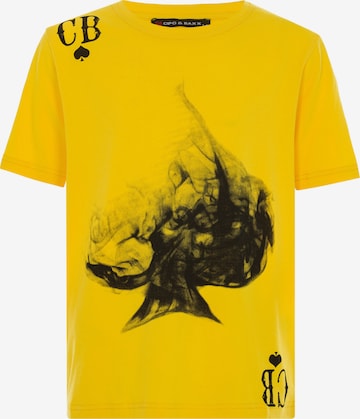 CIPO & BAXX Shirt in Geel: voorkant