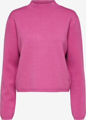 SELECTED FEMME Trui 'MERLE CALI' in Roze: voorkant