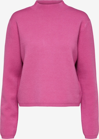 SELECTED FEMME Sweater 'MERLE CALI' in Pink: front
