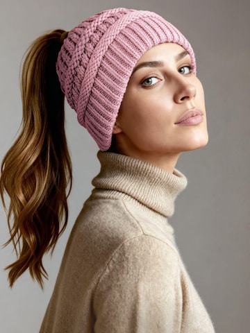 Neverless Beanie '36928' in Pink