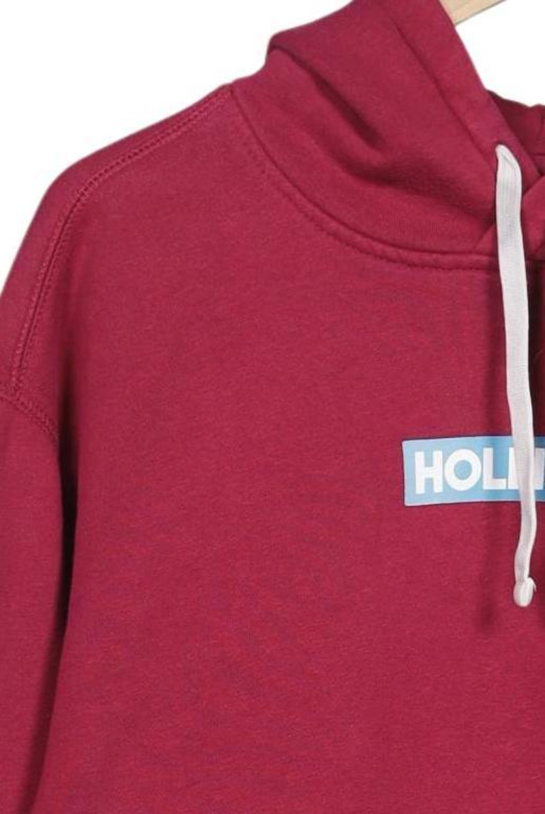 HOLLISTER Sweatshirt & Zip-Up Hoodie in L in Red