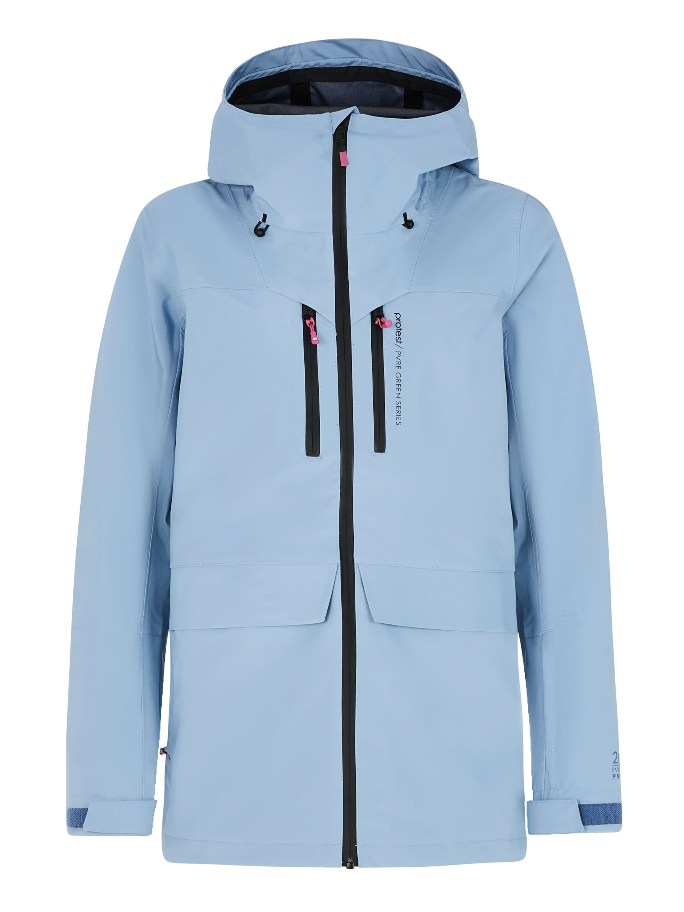 PROTEST Sportjacke 'PRTMOOSE' in Blau: Vorderseite