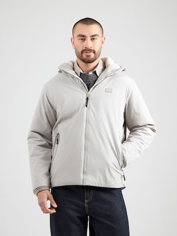 Jack & Jones Premium Демисезонная куртка 'JPRBLUALVES' в Серый: спереди