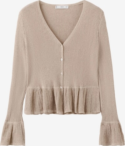MANGO Strickjacke 'Bimi' in XS in sand, Produktansicht