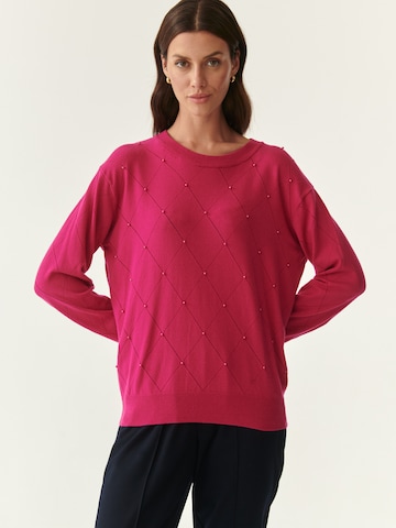 Pull-over 'AZJAKI' TATUUM en rose : devant